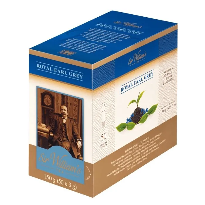 Herbata SIR Williams Royal Taste Earl Grey 50x3g - Czarna