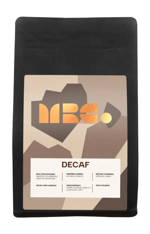 Kawa Ziarnista MRC. DeCaf 250g - Bezkofeinowa