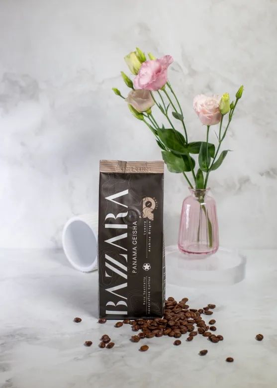 Kawa Ziarnista BAZZARA Rarity Luxury Origin Panama Geisha 250g