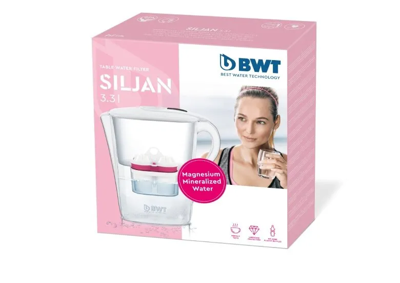 Dzbanek Filtrujący Wodę BWT Siljan 3.3 l Biały - Manualny Z Wkładem MG2