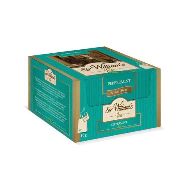 Herbata SIR Williams Tea Peppermint 50x1,6g - Zielona