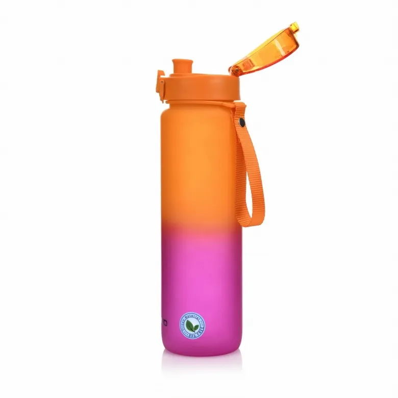 Butelka Na Wodę MAJESTIC SPORT Missouri Ombre 1050 ml - Pomarańczowo- Różowa