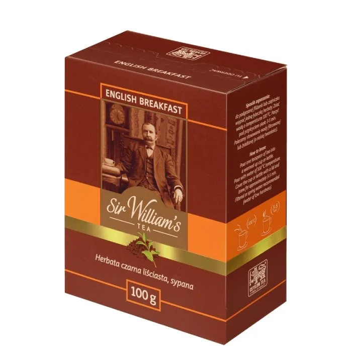Herbata Liściasta SIR Williams Tea English Breakfast 100g - Czarna