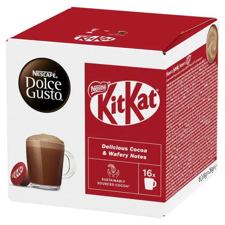 Kapsułki Nescafé Dolce Gusto KitKat Chocolate 16 Sztuk