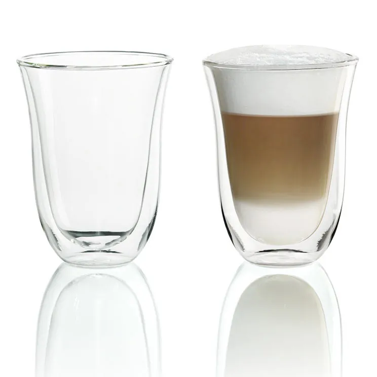 Szklanki Termiczne DeLonghi Do Kawy Latte Macchito 330 ml - 2szt