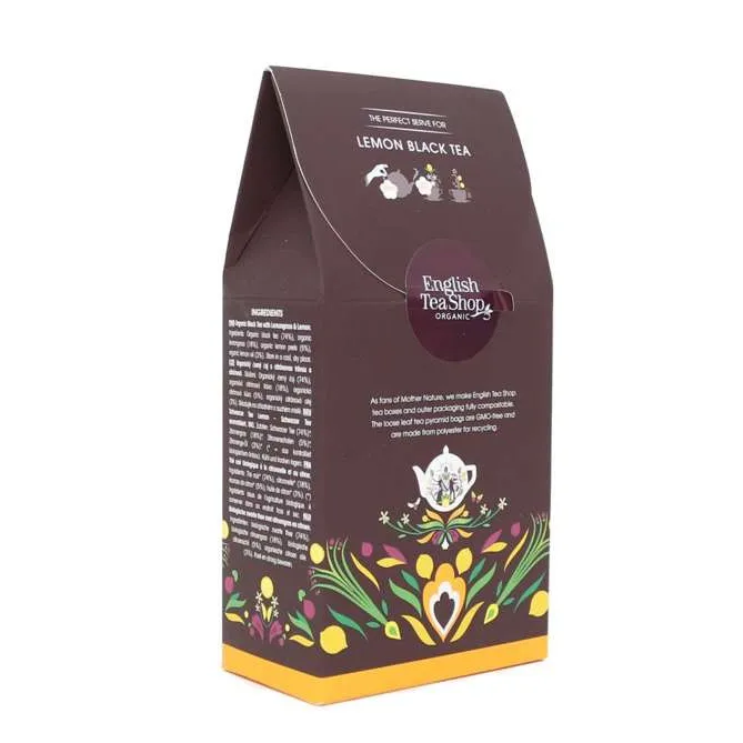 Herbata ENGLISH TEA SHOP Lemon Black TEA 15x2g - Czarna