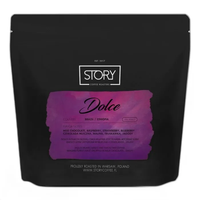 Kawa Ziarnista STORY Dolce 250g