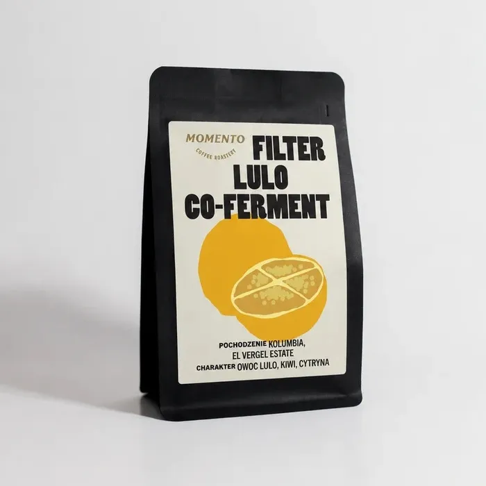 Kawa Ziarnista MOMENTO Kolumbia El Vergel Estate Co-Ferment Lulo 200g