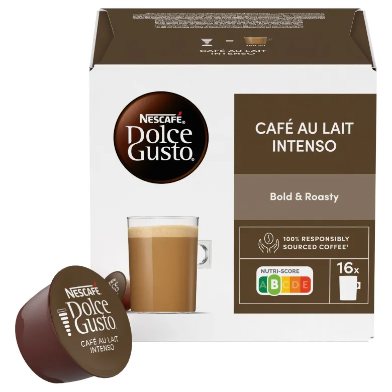 Kapsułki Nescafe Dolce Gusto Café Au Lait Intenso 16 Sztuk