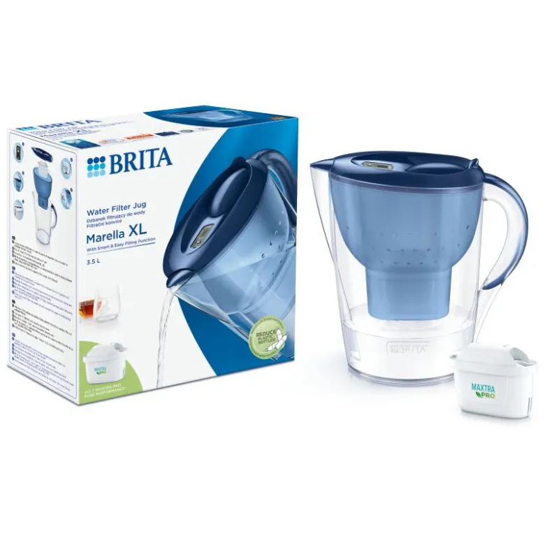Dzbanek Z Filtrem BRITA Marella XL MAXTRA PRO Pure Performance 3,5 l - Niebieski