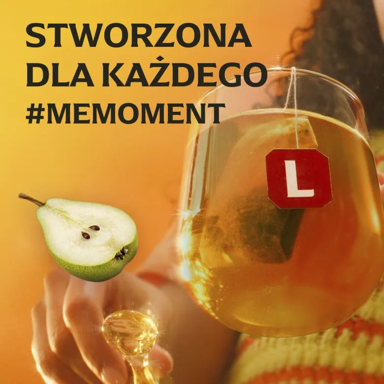 Herbata Owocowa LIPTON Gruszka I Dzika Róża 20 Torebek