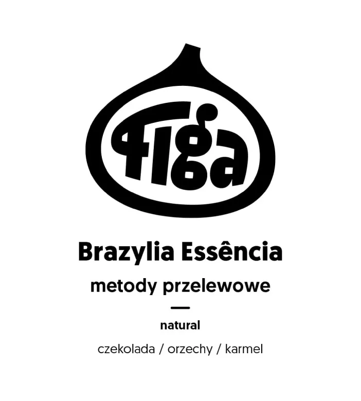 Kawa Ziarnista FIGA COFFEE Brazylia Essencia FILTR 250g