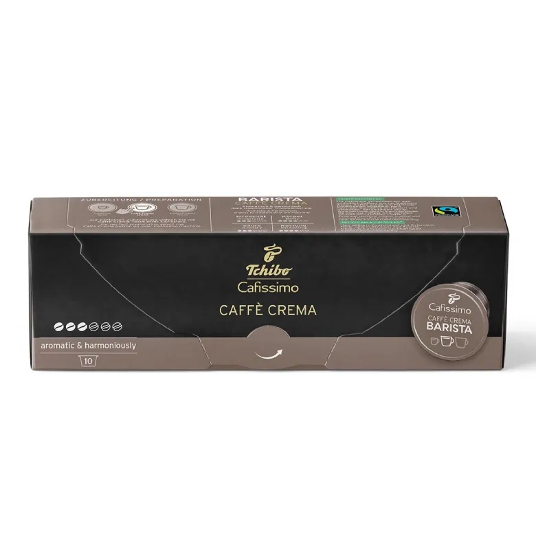 Kapsułki TCHIBO Cafissimo Barista Caffé Crema 10 Sztuk