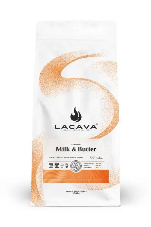 Kawa Ziarnista LACAVA Milk & Butter 1kg