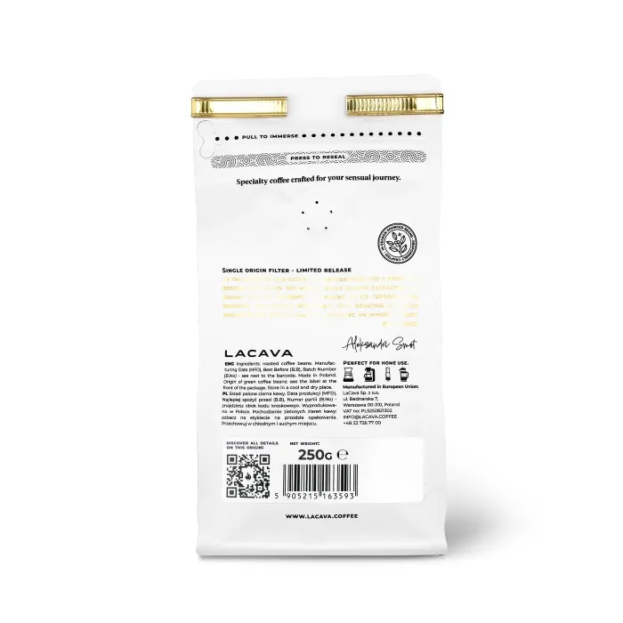 Kawa Ziarnista LACAVA Kenya Gakuyu-Ini 250g