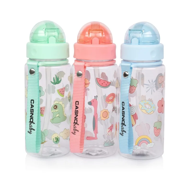 Butelka Na Wodę Dla Dzieci CASNO Willy 400 ml - Zielona