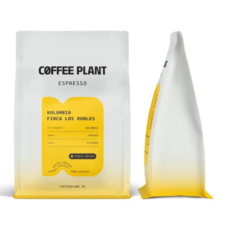 Kawa Ziarnista COFFEE PLANT Kolumbia Finca Los Robles 250g