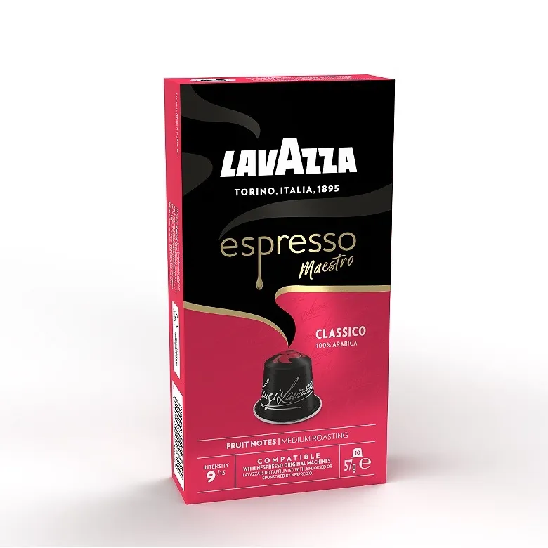 Kapsułki Do Nespresso* LAVAZZA Espresso Maestro Classico - 10 Sztuk