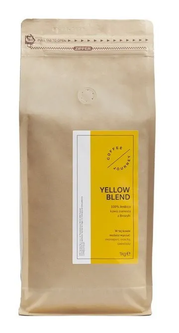 Kawa Ziarnista COFFEE JOURNEY Yellow Blend 1kg
