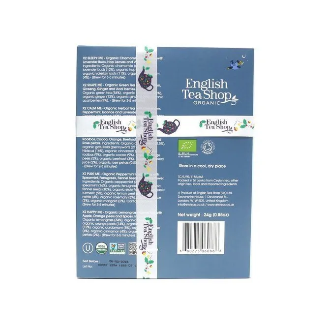 Zestaw Herbat ENGLISH TEA SHOP Wellness 12x2g