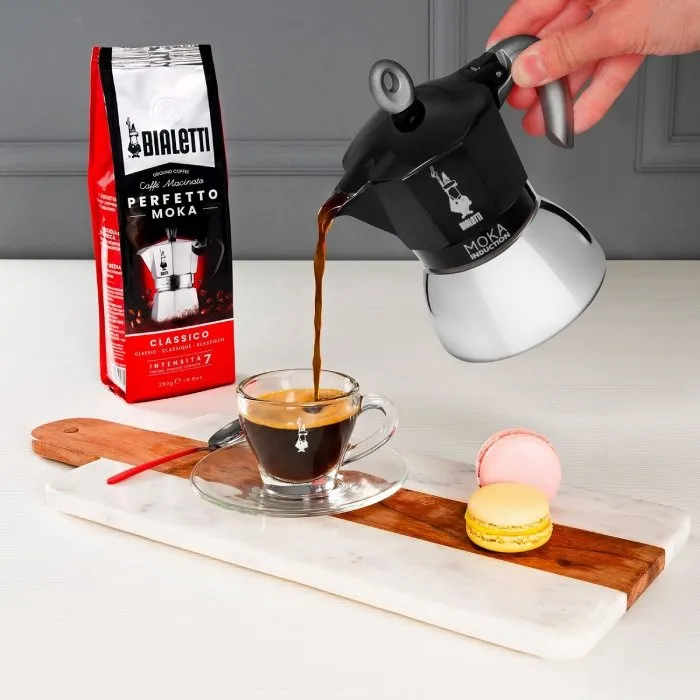Kawiarka BIALETTI New Moka Induction 4 Filiżanki - Czarna