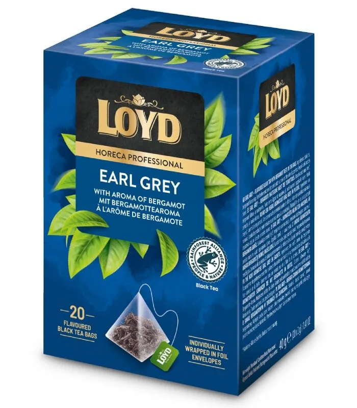 Herbata LOYD Earl Grey 20x2g - Czarna
