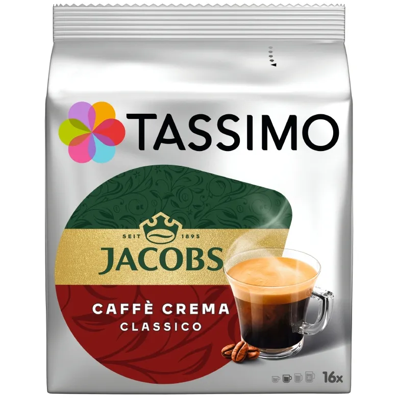 Kapsułki Tassimo JACOBS Caffe Crema Classico 16 szt