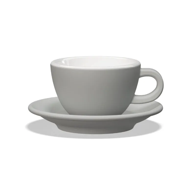 Filiżanka Do Cappuccino CLUB HOUSE Tulipano 210ml - Szary Mat
