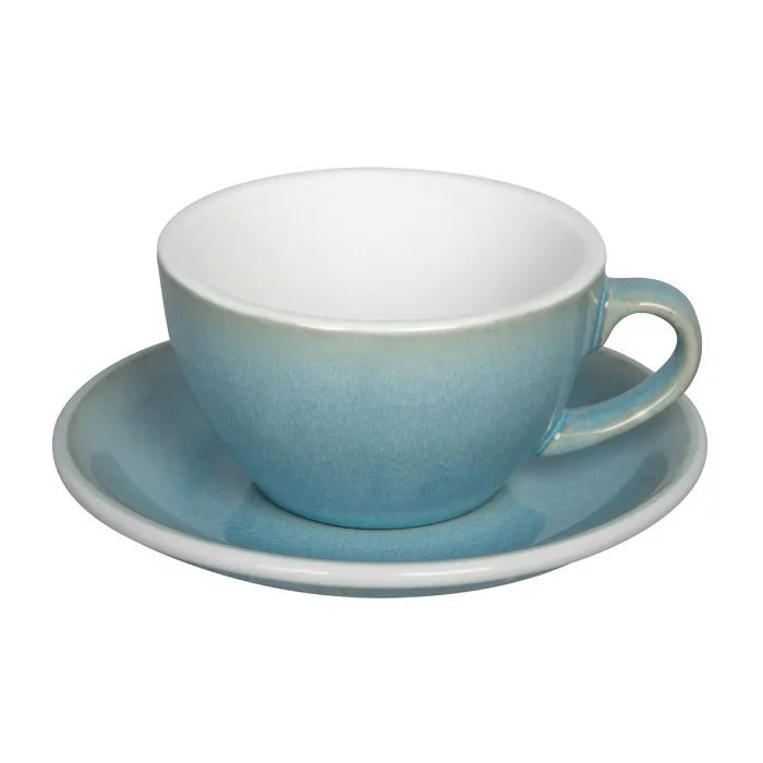 Filiżanka LOVERAMICS Egg Do Cappuccino 200 ml - Ice Blue
