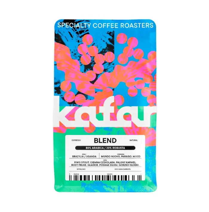 Kawa Ziarnista KAFAR Klasyczny Blend 80/20 250g