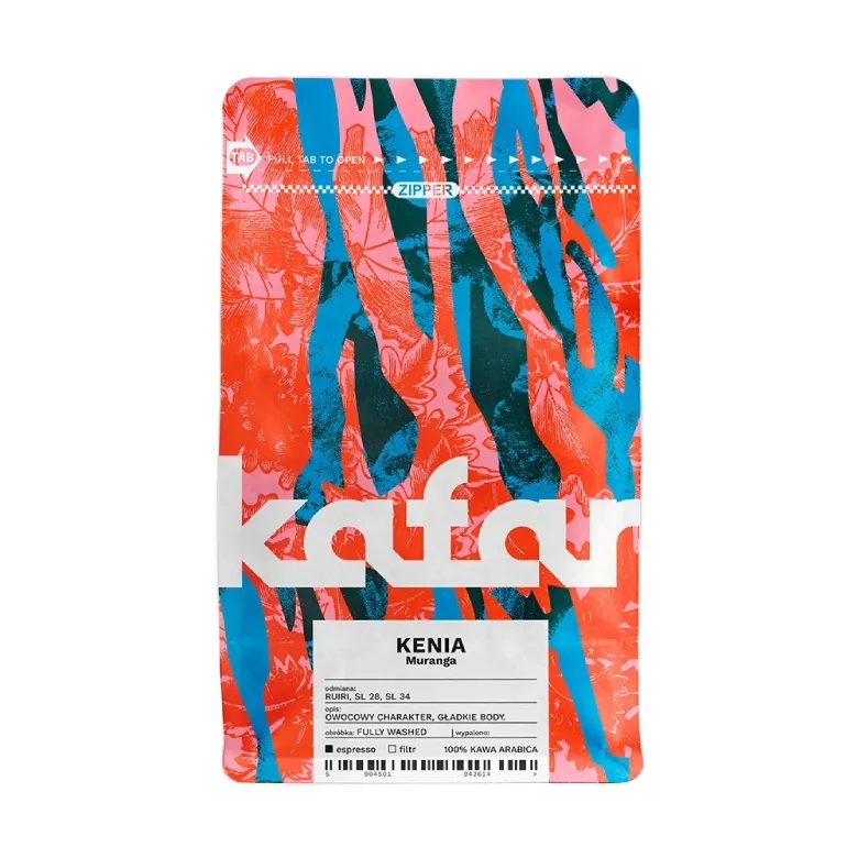 Kawa Ziarnista KAFAR Kenia Muranga Espresso 250g