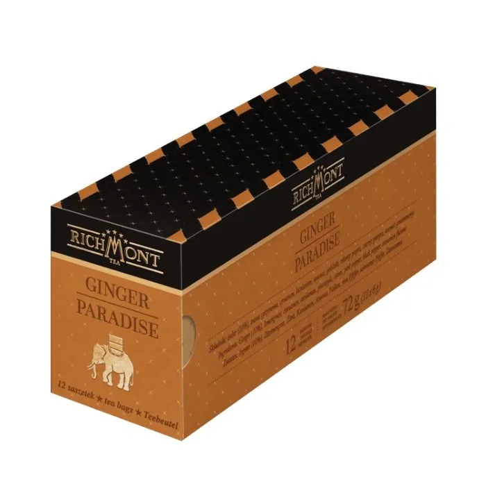 Ziołowa Herbata RICHMONT Ginger Paradise 12x6g
