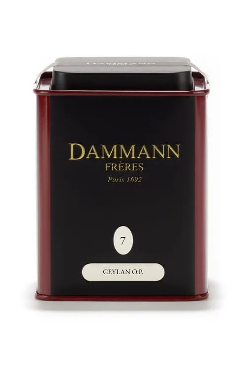 Herbata DAMMANN Ceylan O.P. Puszka 100g - Czarna