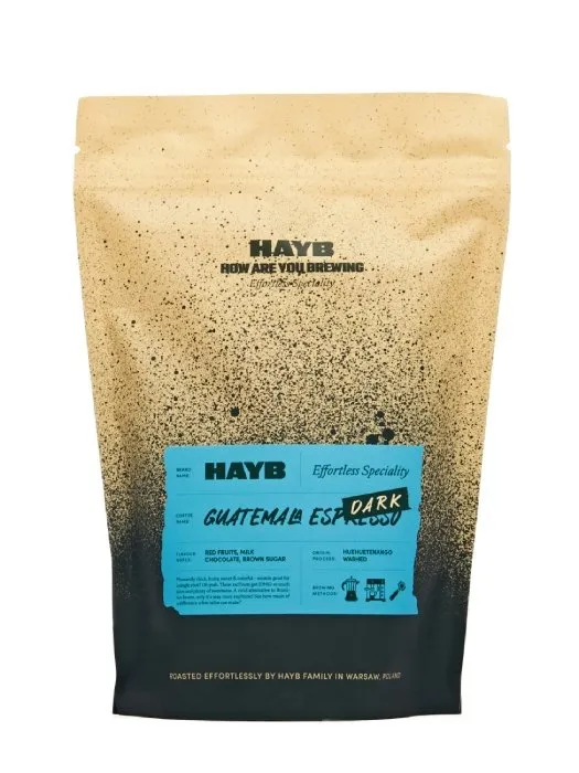 Kawa Ziarnista HAYB DARK Guatemala Huehuetenango 1kg