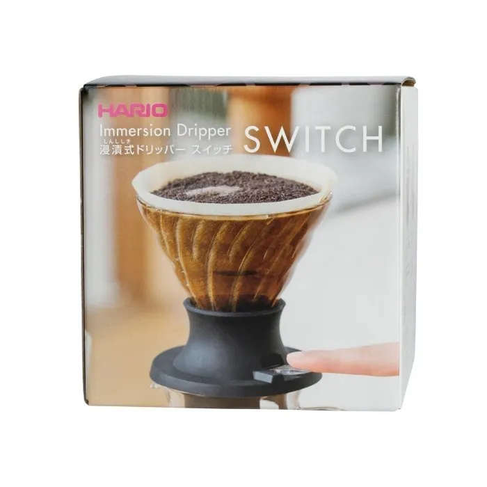 Zestaw HARIO V60-02 Immersion Switch - Drip + Filtry