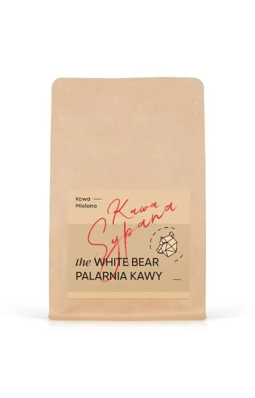 Kawa Mielona THE WHITE BEAR Sypana 250g