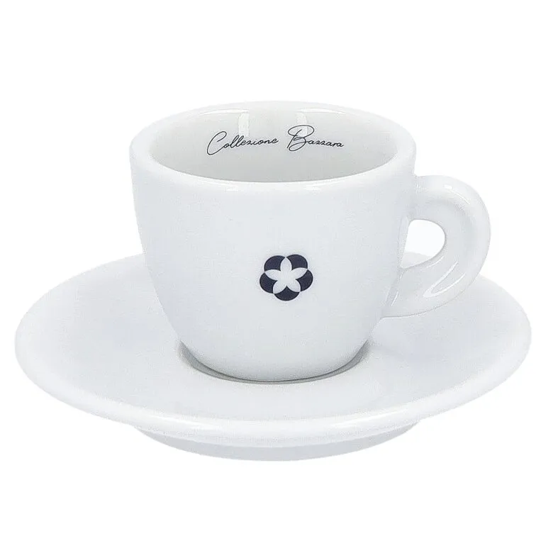 BAZZARA - Filiżanka Ze Spodkiem Do Kawy Espresso 70ml