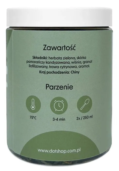 Herbata Dot. Green Cactus 50g - Zielona