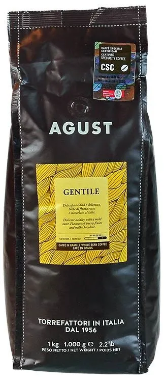 Kawa Ziarnista AGUST Gentile 100% Arabica 1kg