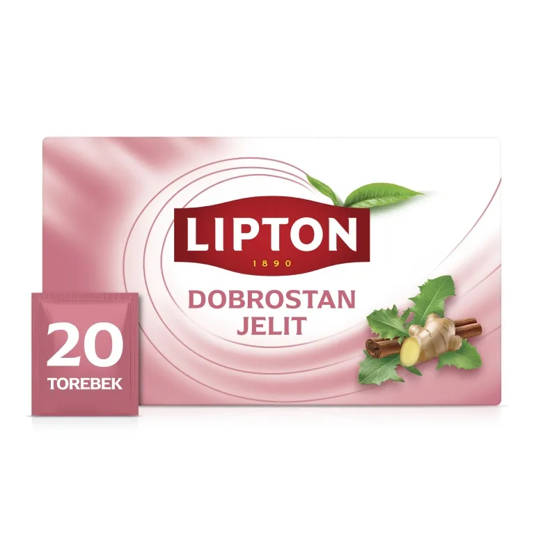 Herbatka Ziołowa LIPTON Dobrostan Jelit 17x1,7g