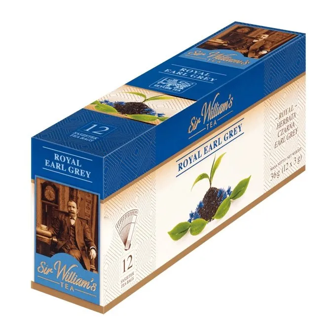 Herbata SIR Williams Royal Taste Earl Grey 12x3g - Czarna