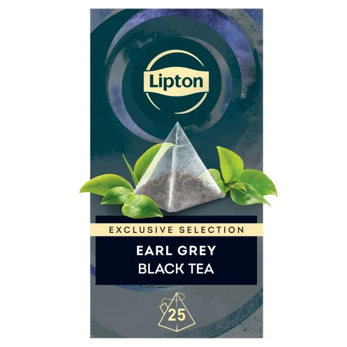 Herbata LIPTON Exclusive Selection Classic Earl Grey 25x1,8g - Czarna