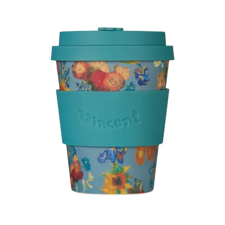 Kubek Na Wynos ECOFFEE CUP Van Gogh Museum 350ml - Flowers