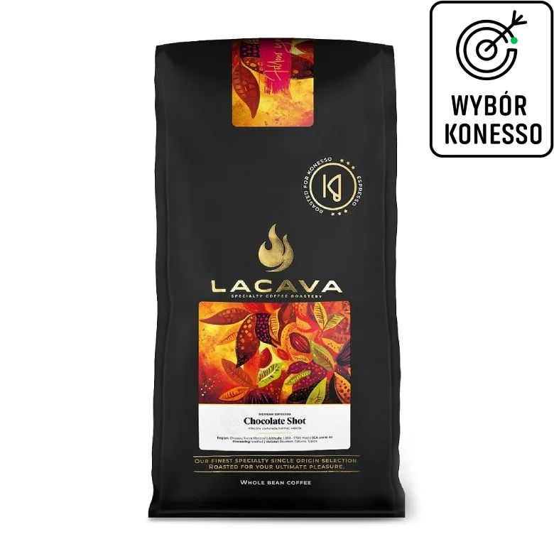Kawa Ziarnista LACAVA Exclusive - Mexican Chocolate Shot 1kg