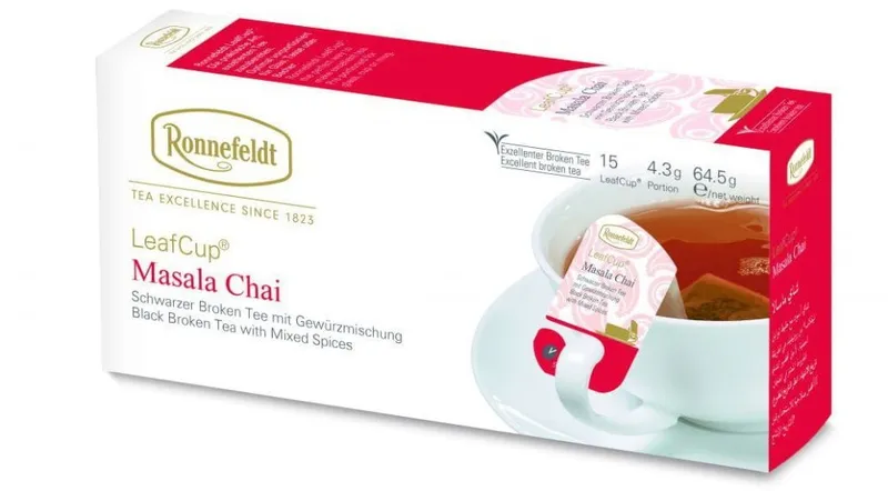 Herbata RONNEFELDT Leaf Cup Masala Chai 15x4,3g - Czarna