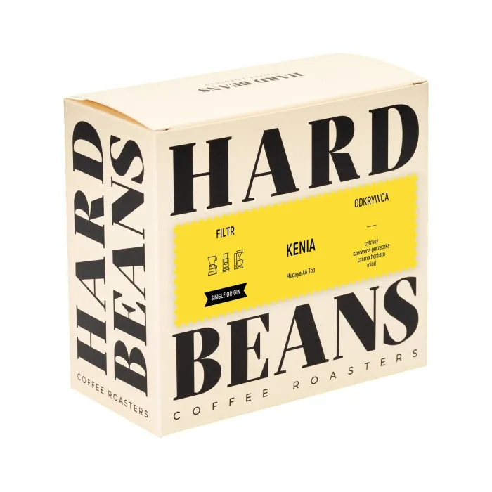 Kawa Ziarnista HARD BEANS Kenia Mugaya AA Top 250g
