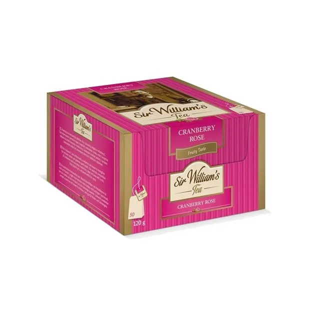 Owocowa Herbata SIR Williams Tea Cranberry Rose 50x2,4g