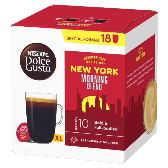 Kapsułki Nescafé Dolce Gusto Grande New York 18 Sztuk