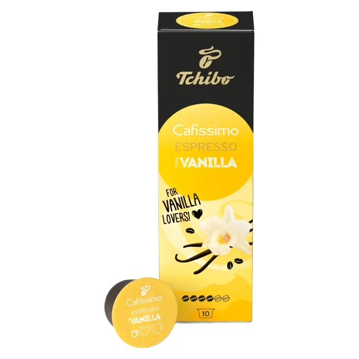 Kapsułki TCHIBO Cafissimo Espresso Vanilla 10 Sztuk