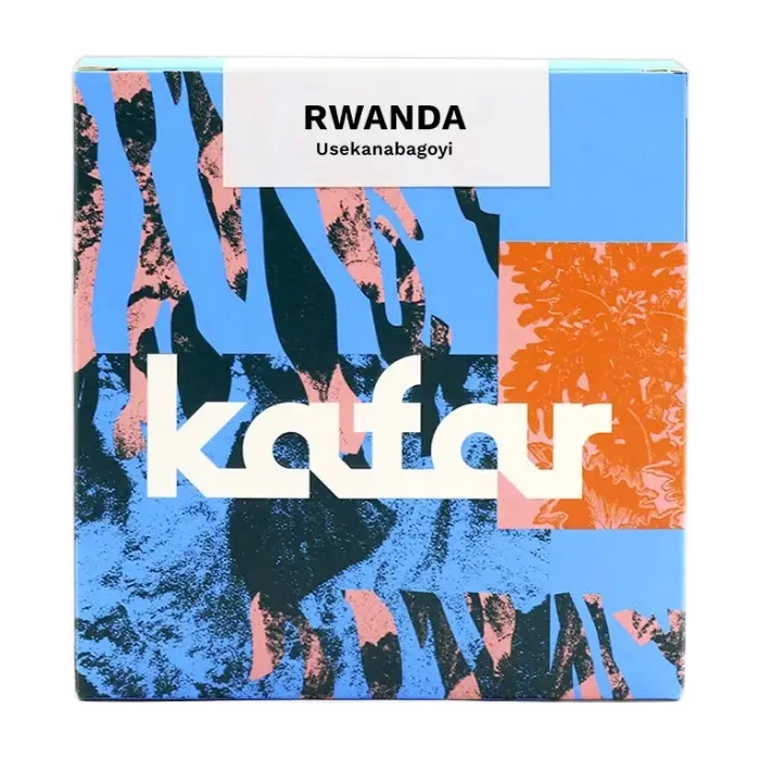 Kawa Ziarnista KAFAR Rwanda Usekanabagoyi 250g